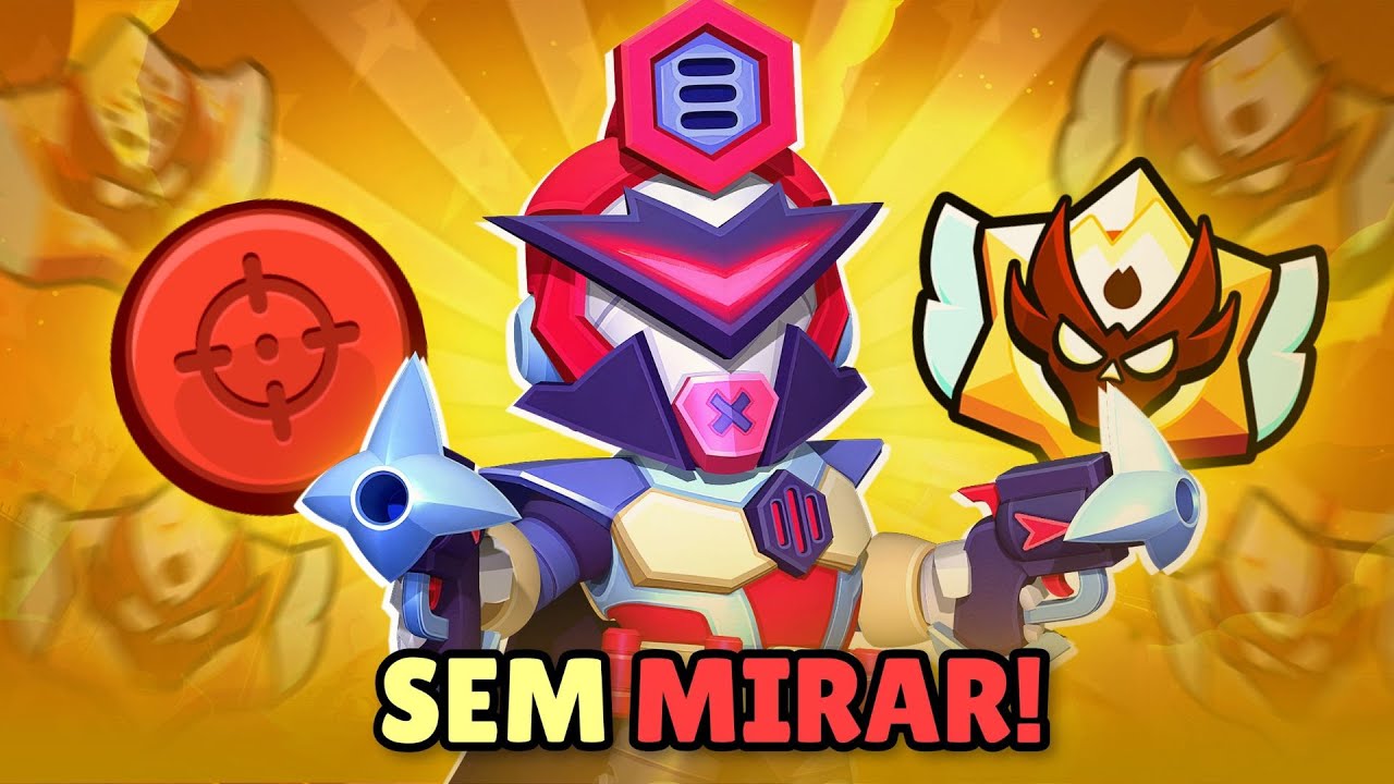 COMO EU PEGUEI MESTRE NO BRAWL STARS SOMENTE COM O AUTOFIRE