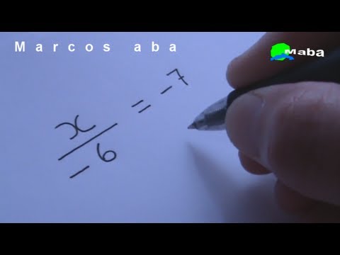 Equação do primeiro grau - Aula 06  -  (Antiga aula 14) Video