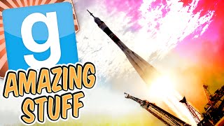 Gmod Natural Disasters - Rocket Science (Garry's Mod Sandbox Funny Moments)