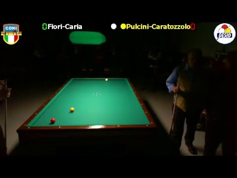 Fiori Caria vs Pulcini Caratozzolo - Torneo misto a Coppie CSB Billiards Club Desio 1 Aprile 2016