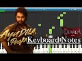 Ayudha Pooja Song Keyboard Notes Anirudh NTR Koratala Siva Devara