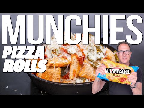 MUNCHIES: PIZZA ROLLS EDITION (IT DOESN'T GET MUCH EASIER THAN THIS!) | SAM THE COOKING GUY