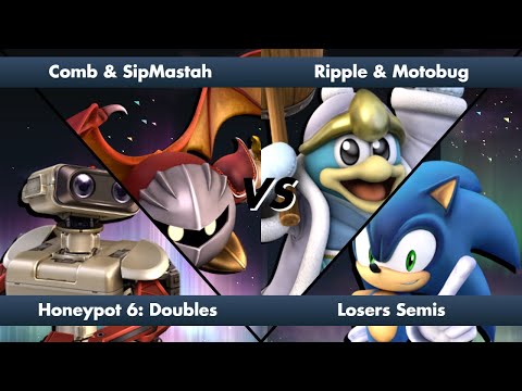 Honeypot 6 - Doubles Losers Semis - Comb & SipMastah vs Ripple & Motobug