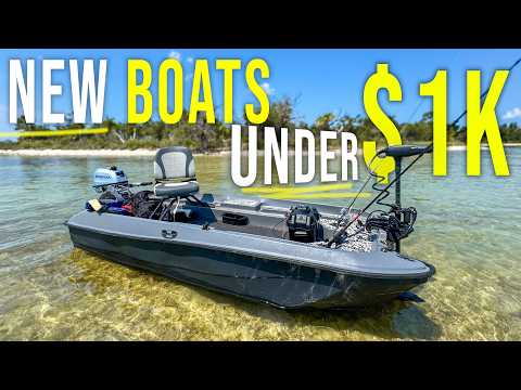 5 Cheap & Amazing NEW Boats Under $1,000 for 2026