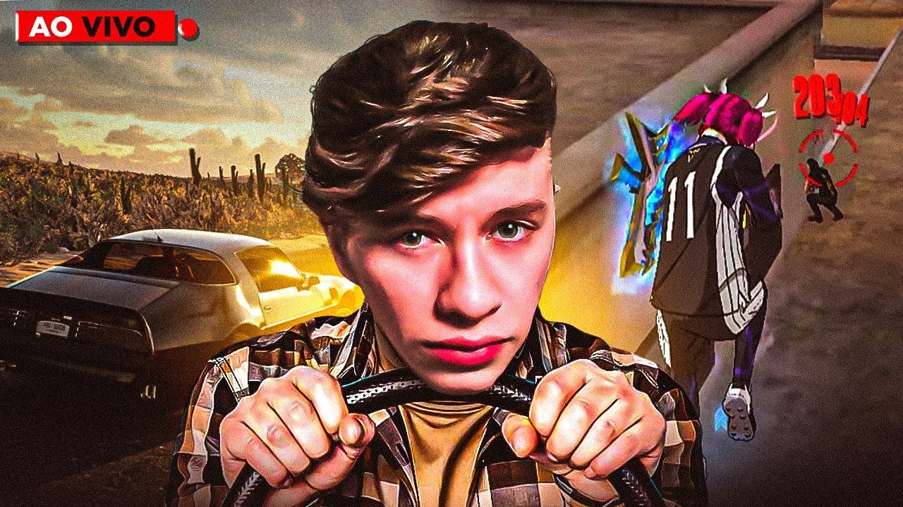 🏆 FREEFIRE LENDARIO + JOGO DO CARRO SOBREVIVER🎄 APELAPATO LIVE ON 💙 #LiveLendariaFF