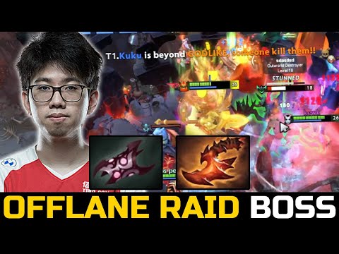 KUKU OFFLANE GODLIKE - RAID BOSS MARS FOUNTAIN DIVE