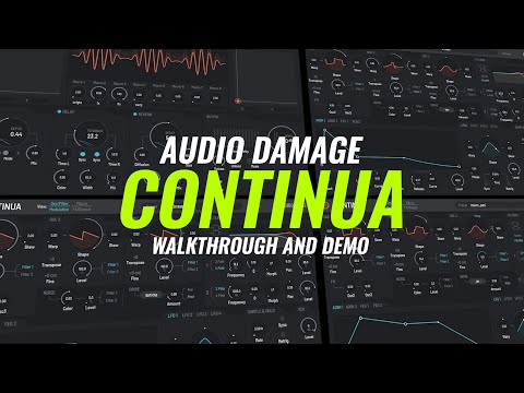 Audio Damage Continua: A Morphing VA Synth with RMR Presets