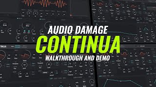 Video thumbnail for Audio Damage Continua: A Morphing VA Synth with RMR Presets by Red Means Recording
