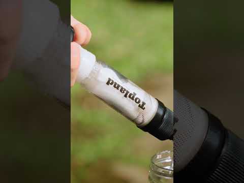 Topland 外接式行動濾水器 / 濾水器逆沖套件 新版設計 適用市面28mm口徑水袋 NEW