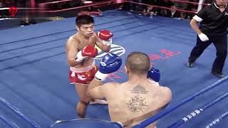 中國腿王洪光橫空出世，一晚KO兩位世界冠軍#boxing #拳擊