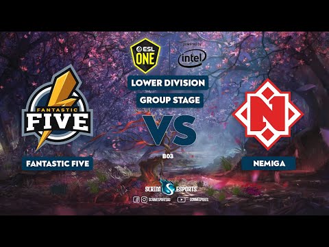 Fantastic Five vs Nemiga - ESL One EEU Region Season 2 - Dota 2 Highlights