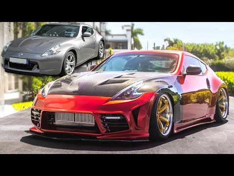 Building a Nissan 370z in 10+ Minutes!  *INSANE TRANSFORMATION*