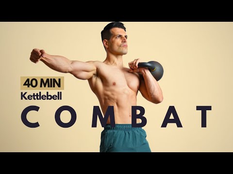 40 Minute COMBAT Kettlebell Workout | Full Body Strength, Power, Endurance & Mobility | No Repeat