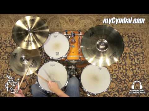 Sabian 16" AAX Dark Crash Cymbal - 923g (21668X-1062216K)