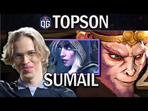 OG.TOPSON MONKEY KING WITH SUMAIL DROW RANGER - ROAD TO TI10 DOTA 2