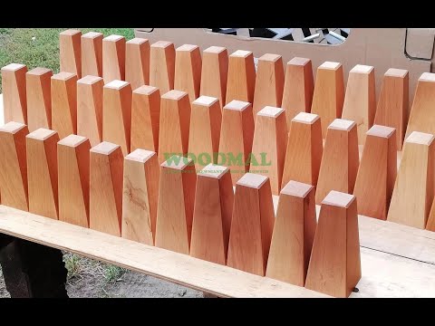 Woodmal Mariusz Malinowski Producent nóżek drewnianych - video
