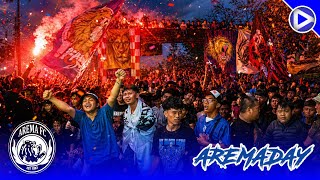 Download lagu AREMA FC VS PERSEBAYA SURABAYA‼️NOBAR AREMADAY | Kawedanan Singosari mp3