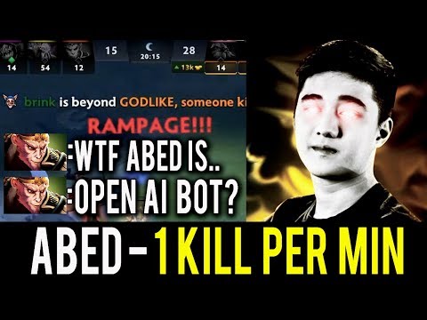 1 Kill Per Min Meepo Triple Ethereal Blade RAMPAGE by Abed Craziest Gameplay Non-Stop Killing Dota 2