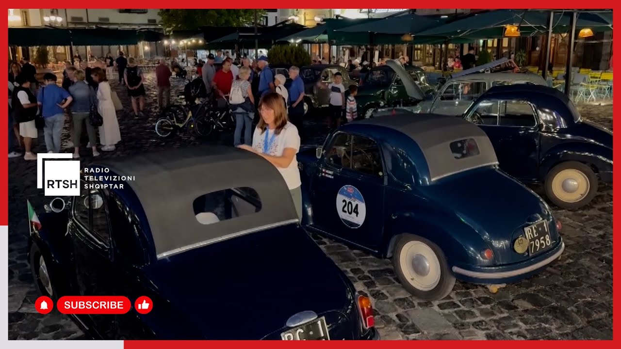 “Fiat Topolino” ndalet në Korçë- Ekspozitë retro për turizmin dhe historinë e automobilizmit