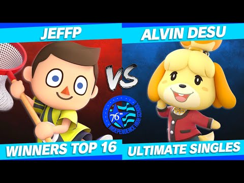 IHS Smash Wonderland - JeffP (Villager, PP) Vs. Alvin Desu (Isabelle, Captain Falcon) Winners Top 16