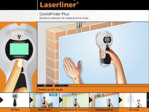 Детектор прихованої проводки Laserliner CombiFinder Plus Прев'ю 1