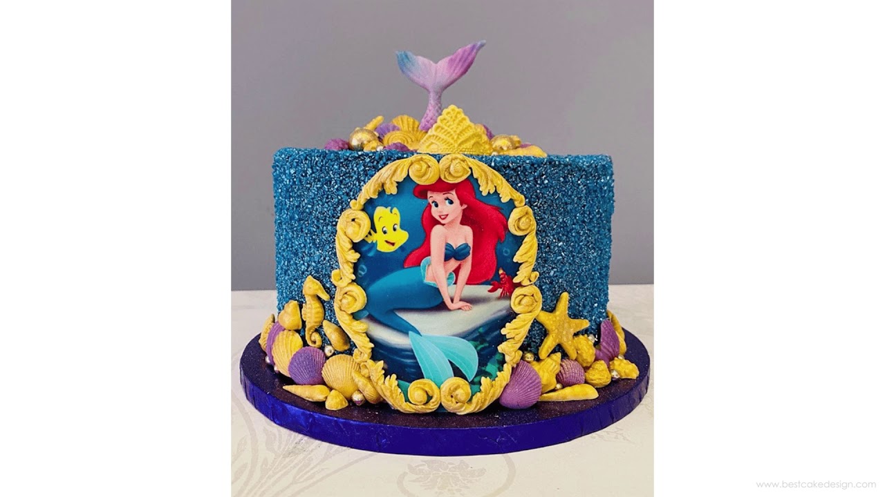 Disneys Ariel Cake Design Images | Disneys Ariel Birthday Cake Ideas