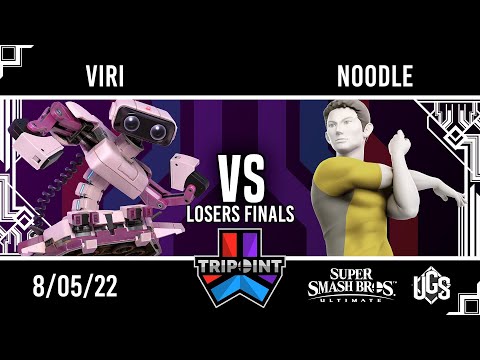 Tripoint Smash154  -  Losers Finals  -  Viri(ROB) Vs. NOODLE(Wii Fit Trainer)