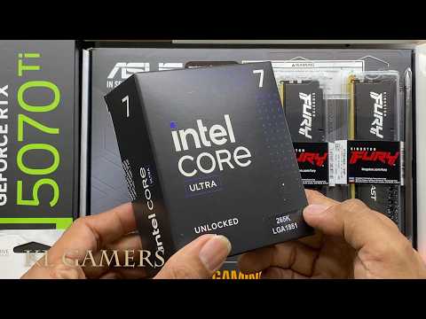 intel Core ULTRA 7 265K ASUS TUF GAMING B860M PLUS WIFI AK620 DIGITAL RTX5070TI DEEPCOOL CH160 PLUS