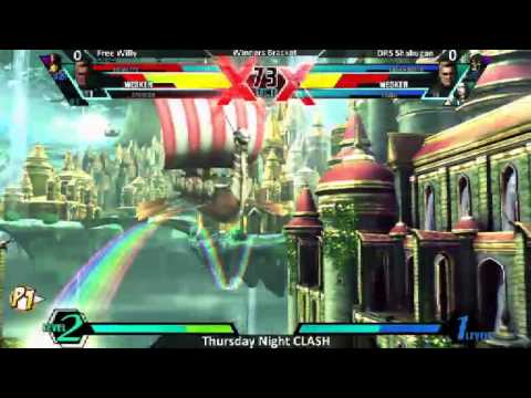 Thursday Night CLASH 5 - UMvC3 - Free Willy vs Shakugan