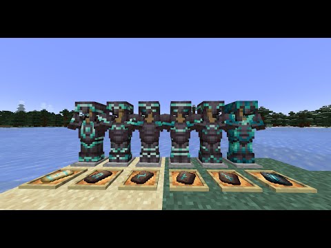 New armor trims in Snapshot 23w12a | Minecraft 1.20
