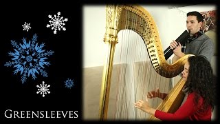 Greensleeves (What Child is This) - Harp & Melodica Acoustic Cover (ft. Harpsona)