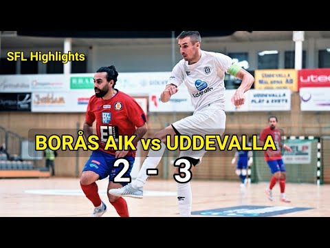 Borås AIK vs Uddevalla Futsal Goals Highlights 2-3 #futsal #sfl  #sweden #futsalgoals #highlights