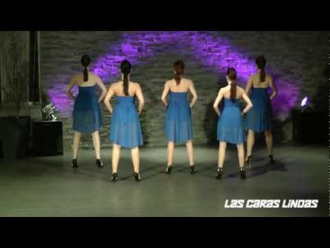 Las Caras Lindas Performing on 2nd Valentine's Zagreb Salsa Festival 2013