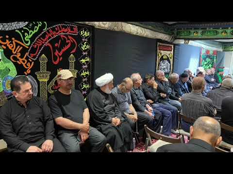 ⁣الرادود الحاج ابو زهراء المطوق/ والشاب علي الصفار.