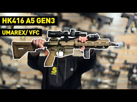 A quick look at the NEW HK416 A5 GEN3 from Umarex/VFC