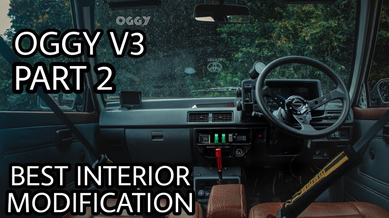 OGGY V3 PART 2 THE BEST INTERIOR MODIFICATION UNBELIEVABLE OPTIONS FOR MARUTI 800 MODIFIED
