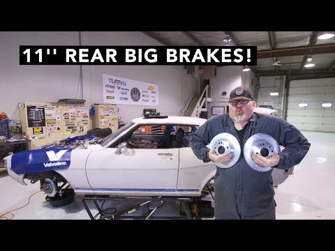 Rear Big Brakes & Front Sway Bar Installed - RA24 Toyota Celica Project