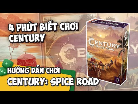 CENTURY BIG BOX | HƯỚNG DẪN CHƠI #107 | PHẦN 1: CHẾ ĐỘ CHƠI SPICE ROAD - K BOARD GAME