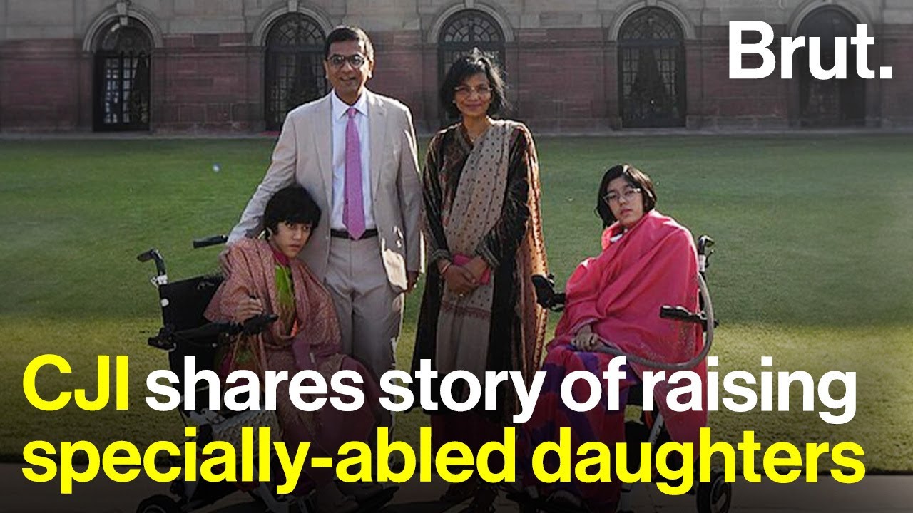 CJI shares story of raising specially-abled daughters