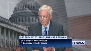 Sen. Mitch McConnell: I think the demonization of Ukraine began by Tucker Carlson...