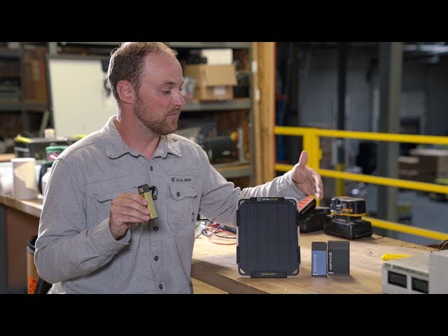 Goal Zero Nomad 5 + Flip 12 Kit Panel Solar con Powerbank video