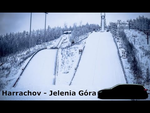Driving from Harrachov to Jelenia Góra | CZ PL