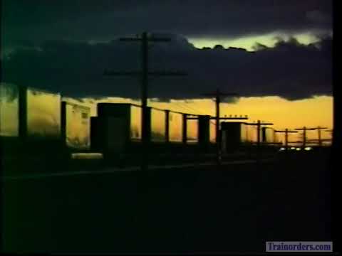 Classic Railroad Series 875 - UP 5046 3-15-1995 at Pocatello, ID Sunset Shot.