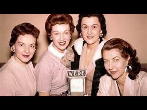 The Chordettes ~ Lollipop & Mr  Sandman  (1958)