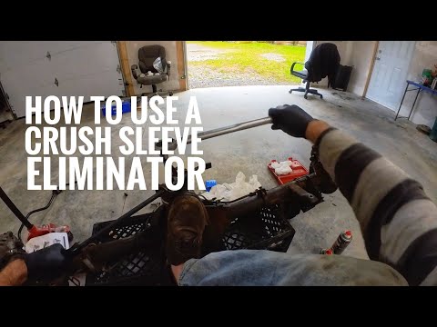 How to set up a crush sleeve Eliminator.