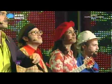 Homens da Luta - A Luta é Alegria - Festival da Canção 2011