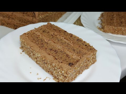 Starinski recept za čokoladnu tortu sa orasima💥-Chocolate cake