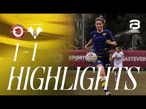Highlights Serie B Femminile 2025/26 | Trastevere-Hellas Verona Women 1-1