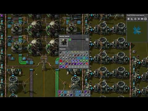 Factorio Nuclear Reactor