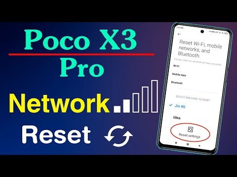 How to Reset Network in Poco X3 Pro | Poco X3 Pro me Network Ko Reset Kaise Kare